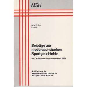  niedersachsischen Sportgeschichte Der Dr. Bernhard Zimmermann Preis 