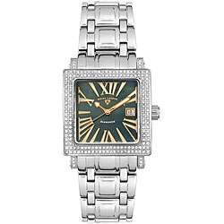 Swiss Legend Womens Colosso Diamond Black Watch  Overstock