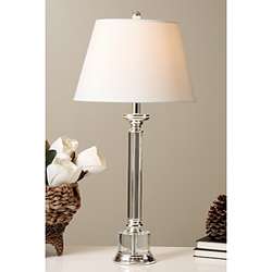Stately Crystal Table Lamp  