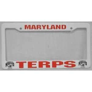  2 Maryland Terrapins Car Tag Frames *SALE* Sports 