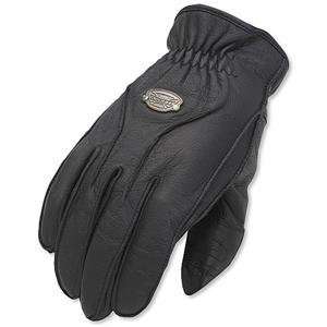  Teknic Womens Blade Short Leather Gloves   Large/Black 