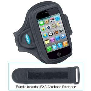  Sport Armband for iPhone 4S Bundled with EX3 Armband 