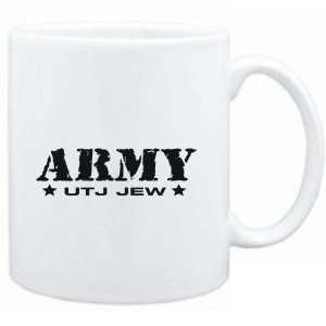  Mug White  ARMY Utj Jew  Religions
