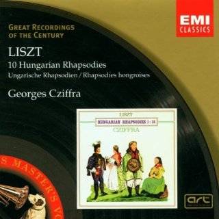    Liszt 10 Hungarian Rhapsodies Franz Liszt, György Cziffra Music