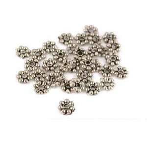    35 Flower Spacer Bali Beads Jewelry Stringing 5x1mm