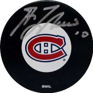  Guy Lafleur Montreal Canadiens Autographed Hockey Puck 