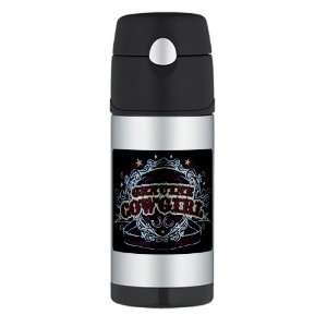   Travel Water Bottle Genuine Cowgirl Love To Ride 