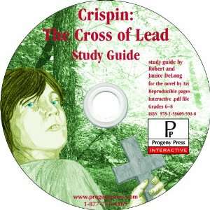  Crispin The Cross of Lead Study Guide CD ROM 