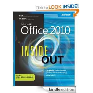Microsoft® Office 2010 Inside Out Ed Bott, Carl Siechert  