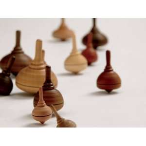  Wooden Spinning Top   Classic   Small Toys & Games