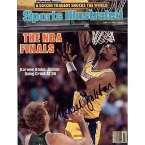 Kareem Abdul Jabbar (Los Angeles Lakers) autographed Sports 