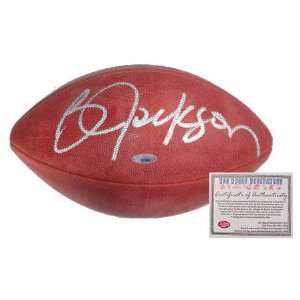 Bo Jackson Autographed NFL Football:  Sports & Outdoors