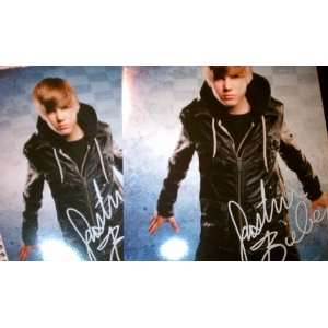 Justin Bieber Spiral Notebook and Folder
