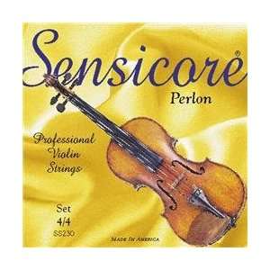  Super Sensitive Sensicore Violin Strings, Set, Medium 4/4 
