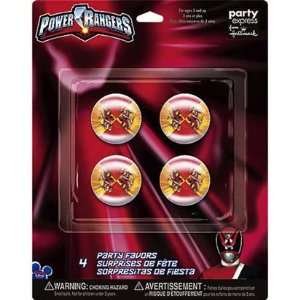  Power Rangers Bounce Balls, 4ct: Toys & Games