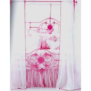 Pine Cone Hill Cottage Toile Pink Twin Quilt  Kitchen 