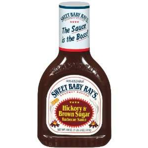 Sweet Baby Rays Hickory & Brown Sugar Barbecue Sauce:  