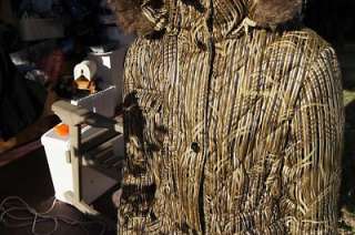 Baby Phat Winter Coat Fur Gold Brown Medium AUTHENTIC  
