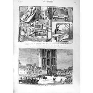  1881 UNIVERSITY FETE UTRECHT MEDICAL EXHIBITION LONDON 