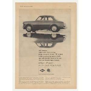   One Point Five Luxury Saloon British Car Print Ad
