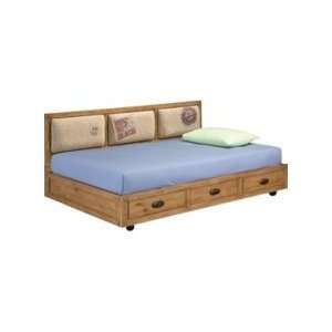   CLUB Full Cushioned Platform Bed w/Casters   lea 060 900 Home