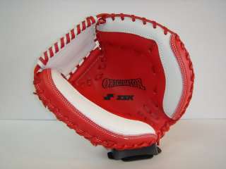 SSK Pro Originator 33 Catcher Baseball Glove Red RHT  