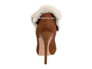 1250 NIB New Alexander McQueen Shearling Faithful Boots size 8.5 9 38 