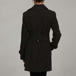 Laundry Womens Twill Double Breasted Coat  Overstock