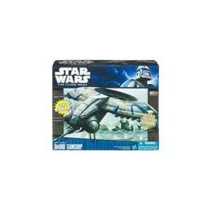  Star Wars Clone Wars Starfighter Vehicle HMP Droid Toys 