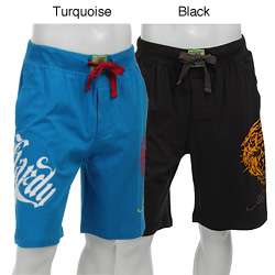 Ed Hardy Mens Open Mouth Tiger Lounge Shorts  Overstock