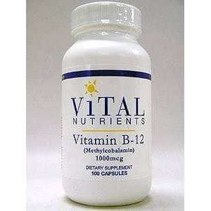   Nutrients   Vitamin B 12   100 caps / 1000 mcg