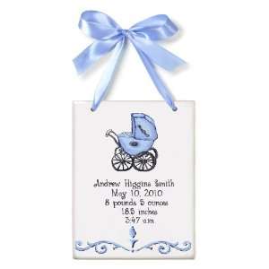    personalized baby boy buggy birth announcement: Toys & Games