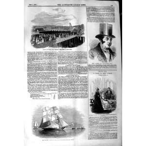  1845 GREAT BRITAIN SHIP NEW YORK SLAVER AFRICA HUDSON 