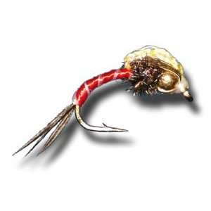    BH Bubble Back Emerger   Red Fly Fishing Fly: Sports & Outdoors