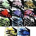   Resin Flower Flatback beads swarovski Rhinestone Lot scrapbook Album