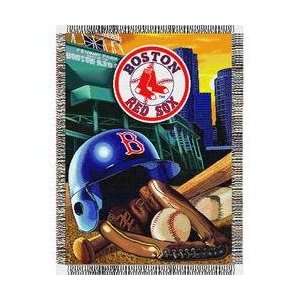  Boston Red Sox MLB Woven Tapestry Throw (Home Field 