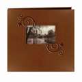 Pioneer Photo Albums Brown Leatherette Memory Book (20 Bonus Pages 