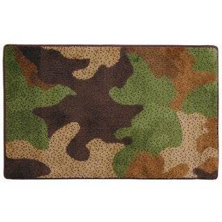 CAMO camouflage HUNTING rug MAT BATH room DECOR NEW