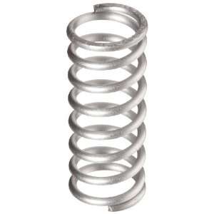  Spring, 302 Stainless Steel, Inch, 0.6 OD, 0.067 Wire Size, 0 
