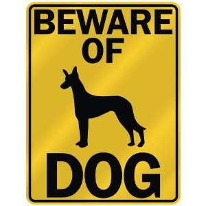  BEWARE OF  PHARAOH HOUND  PARKING SIGN DOG