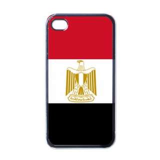 Egypt Flag Black Case for iphone 4  