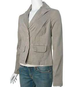 Guess Jeans Khaki 3 button Jacket  Overstock