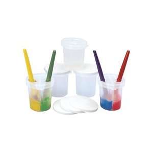 Colorations Double Dip Divided Paint Cups   Set of 5  Toys & Games 