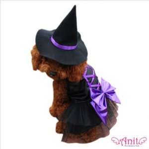  Witch Dog Costume Size Small (8   12 L)