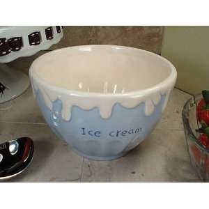 Wedding Favors Ceramic ice cream bowl blue   D`Lusso Collections (Set 