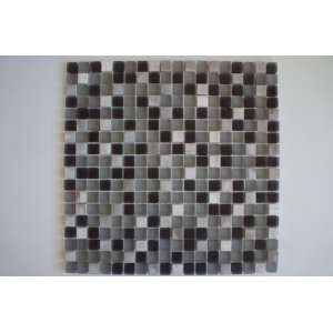  Glass Tile Purple Grey Mosaic Stone 12 X 12 Mesh (11 