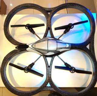 First quadricopter that can be controlled by an iPhone/iPod Touch 