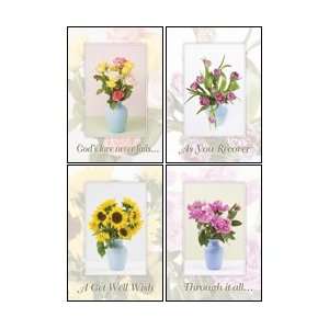  Scripture Greeting Cards KJV Boxed Get Well   Bouquets of 