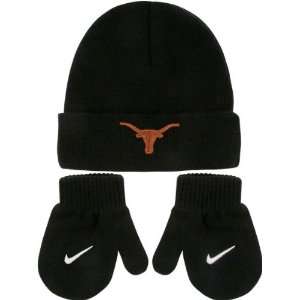  Texas Longhorns Nike Infant Team Beanie and Glove Set 