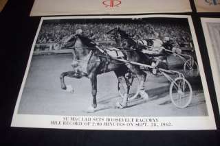 Vintage Roosevelt Raceway Horse Racing Souvenir Prints  